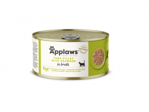 Applaws Cat Tuna Fillet with Seaweed 6 x 70g